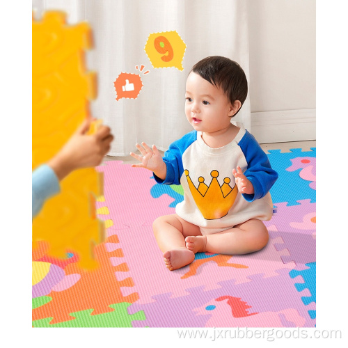 cultivate observation skills baby crawling puzzle mat abc